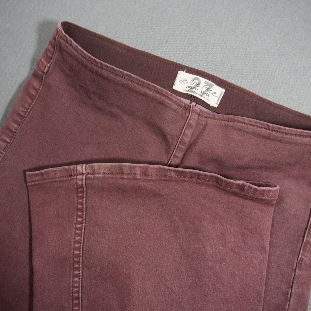We The Free Pull On Ultra Bell Flare Women Jeans 27x33 Boho Retro 70s Indie